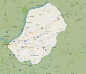 Mobile Vet Louisville Service Areas